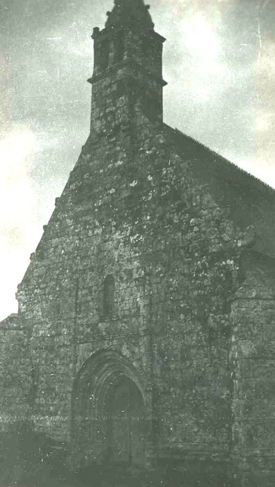 Chapelle Notre-Dame-de-Tréavrec : Façade occidentale, vue gnérale