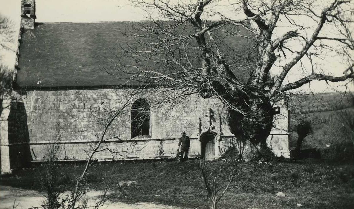 Chapelle Notre-Dame-de-Vérité : Façade latérale sud, vue générale