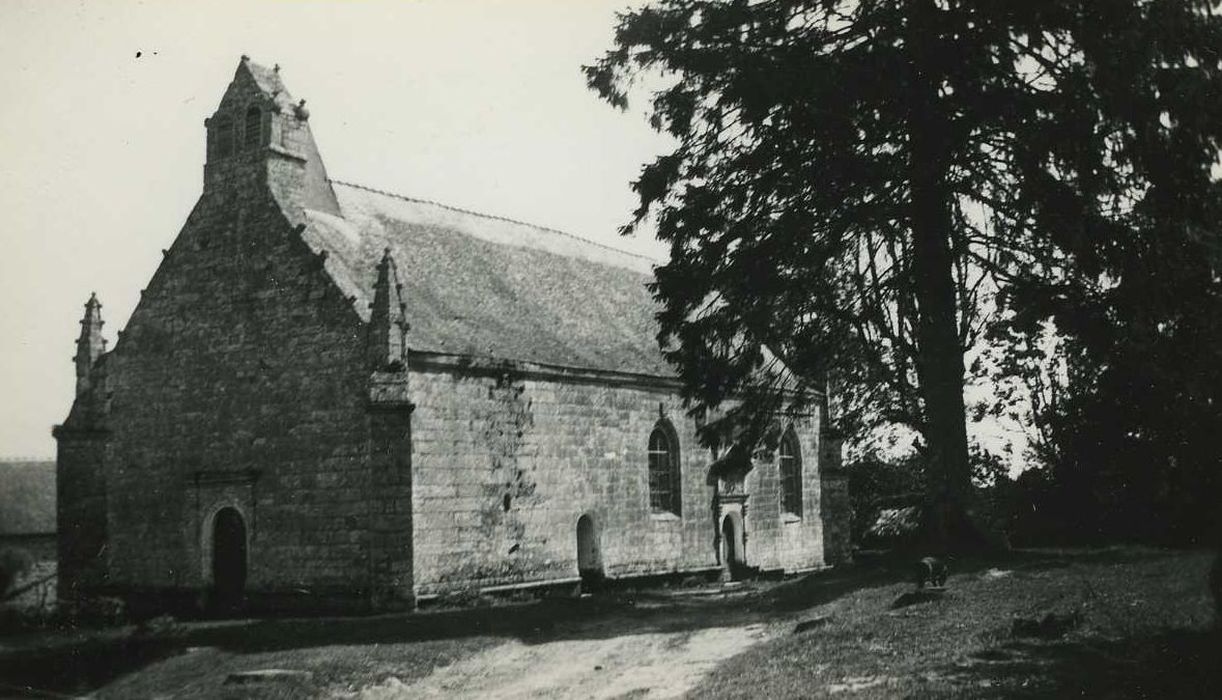 Chapelle Notre-Dame de Kerdroguen : Ensemble sud-ouest, vue générale