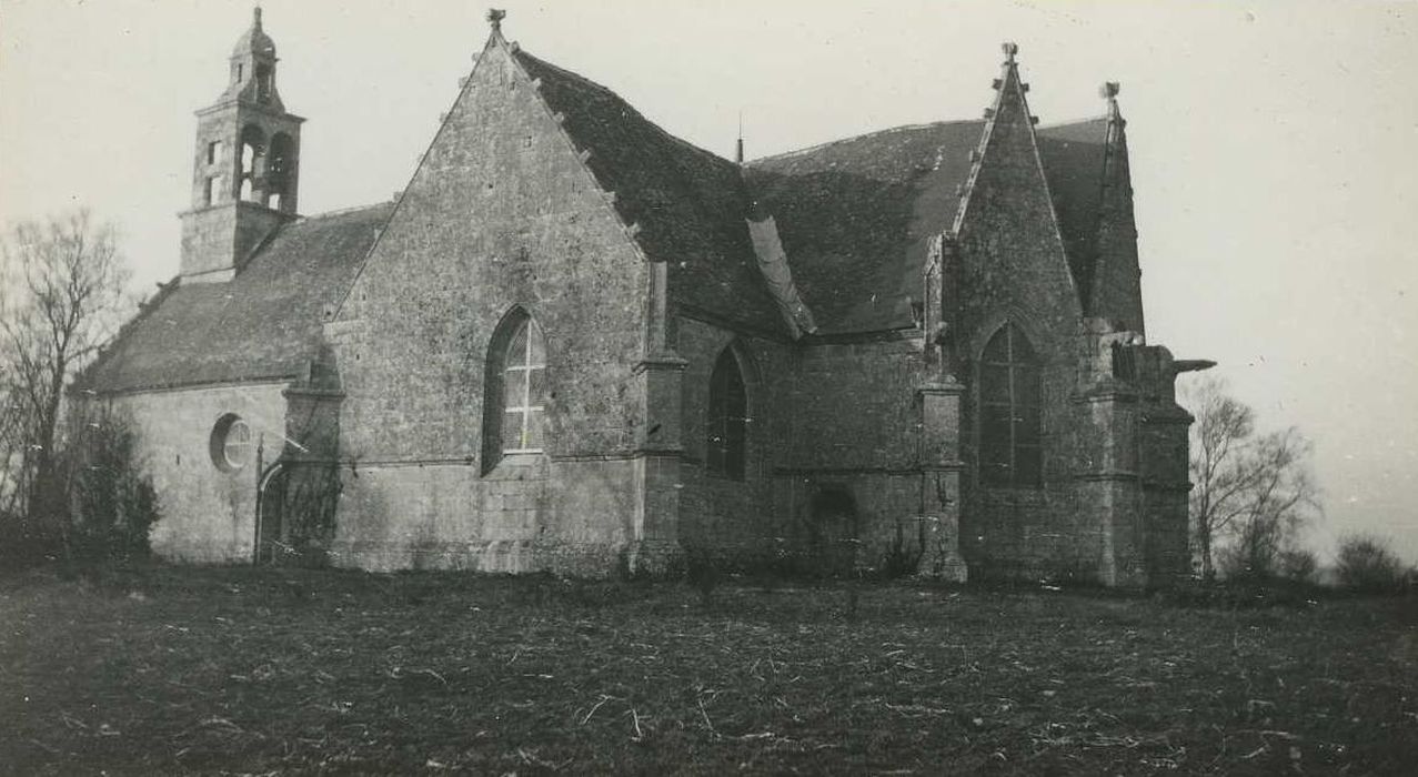 Chapelle Saint-Sébastien : Ensemble sud-est, vue générale