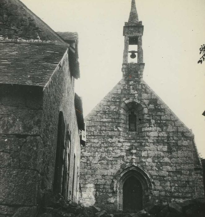 Chapelle Saint-Eloi : Façade occidentale