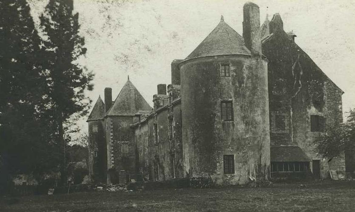 Château de Coët-Candec : Ensemble sud-ouest, vue générale