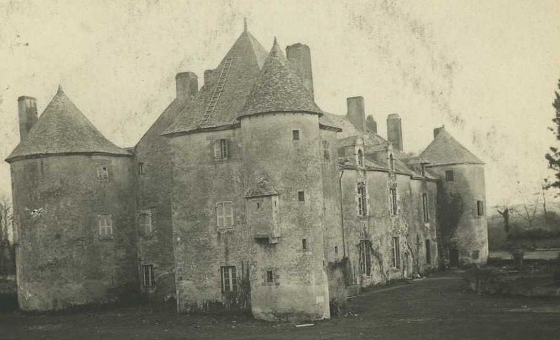 Château de Coët-Candec : Ensemble nord-ouest, vue générale