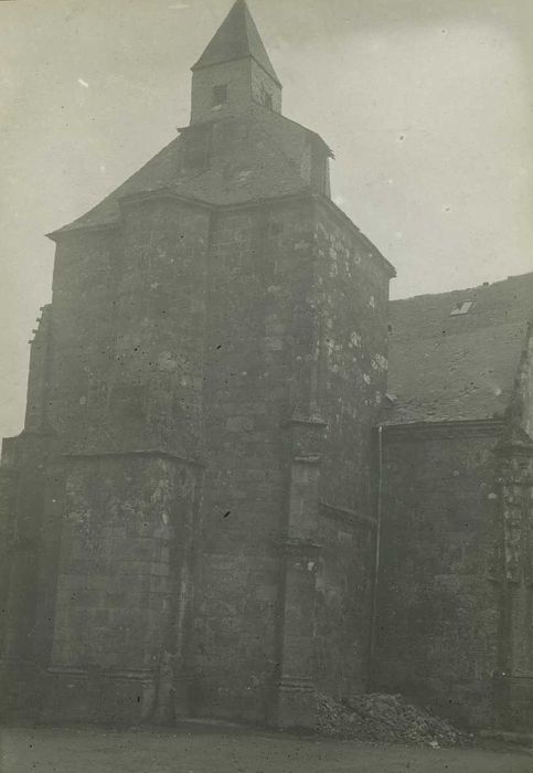 Chapelle de la Congrégation, ou chapelle Notre-Dame de Plasquer : Clocher, élévation nord, vue générale