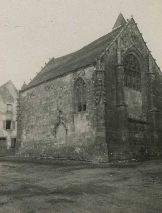 Chapelle de la Congrégation, ou chapelle Notre-Dame de Plasquer : Ensemble sud-est, vue générale