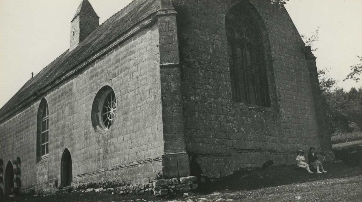 Chapelle Saint-Fiacre : Ensemble sud-est, vue générale