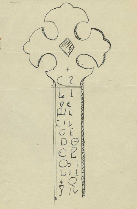 Croix de Mane-Bley : Vue partielle