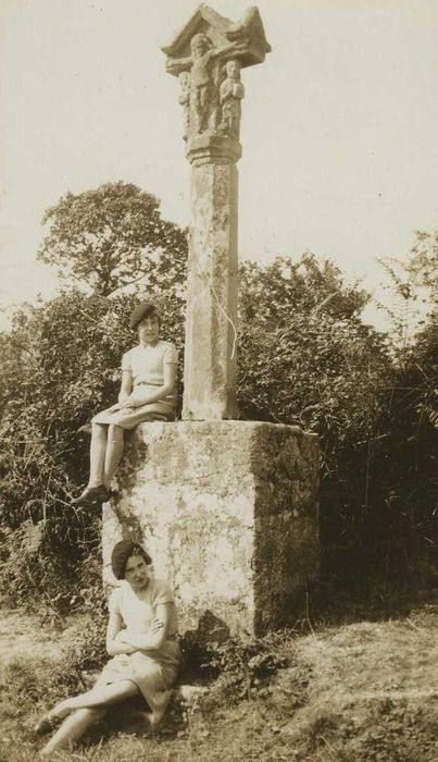 Croix de la route de Brech : Vue générale