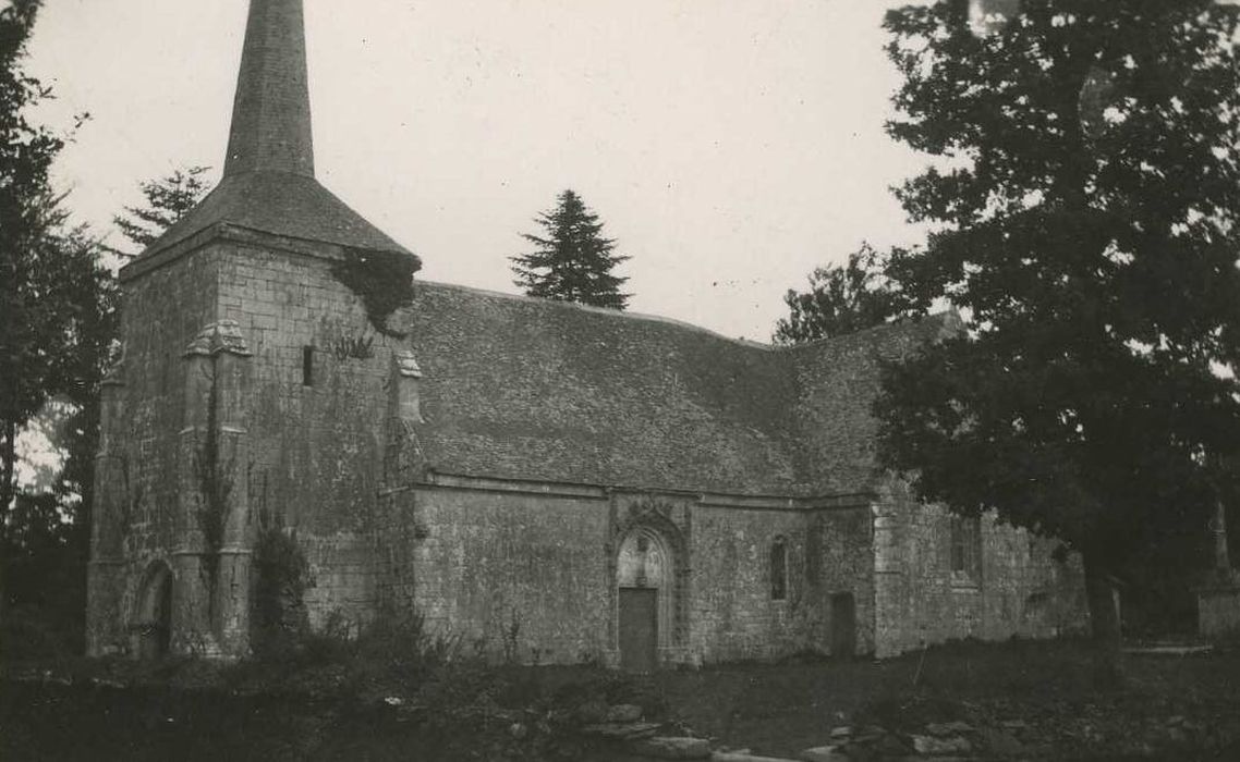 Chapelle Notre-Dame de Joie de Cohazé : Ensemble sud-ouest, vuegénérale