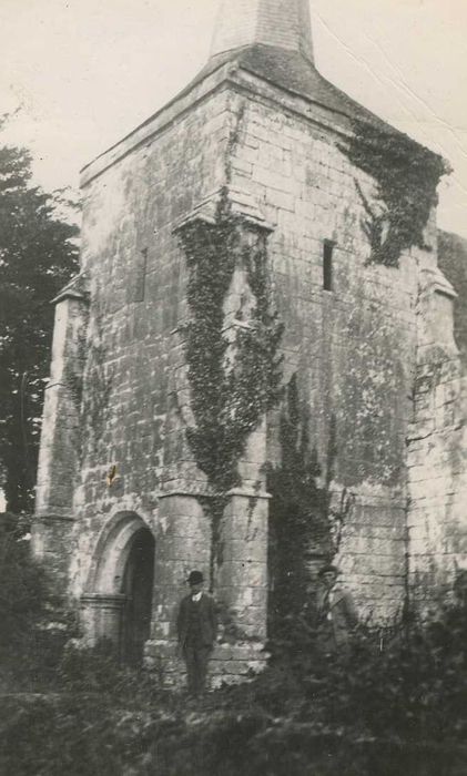 Chapelle Notre-Dame de Joie de Cohazé : Façade occidentale, vue générale