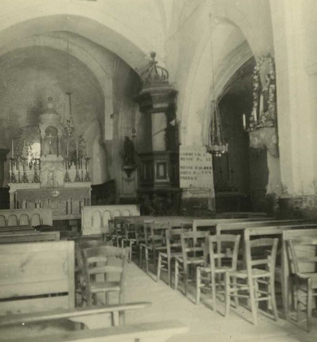 Eglise : Nef, vue générale