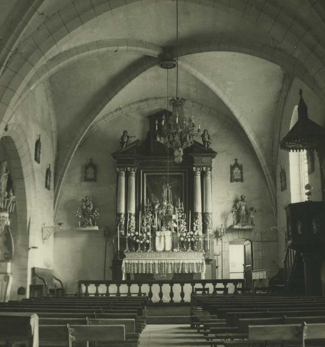 Autel (maître-autel) et tabernacle