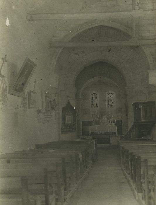 Eglise Saint-Vincent : Nef, vue générale