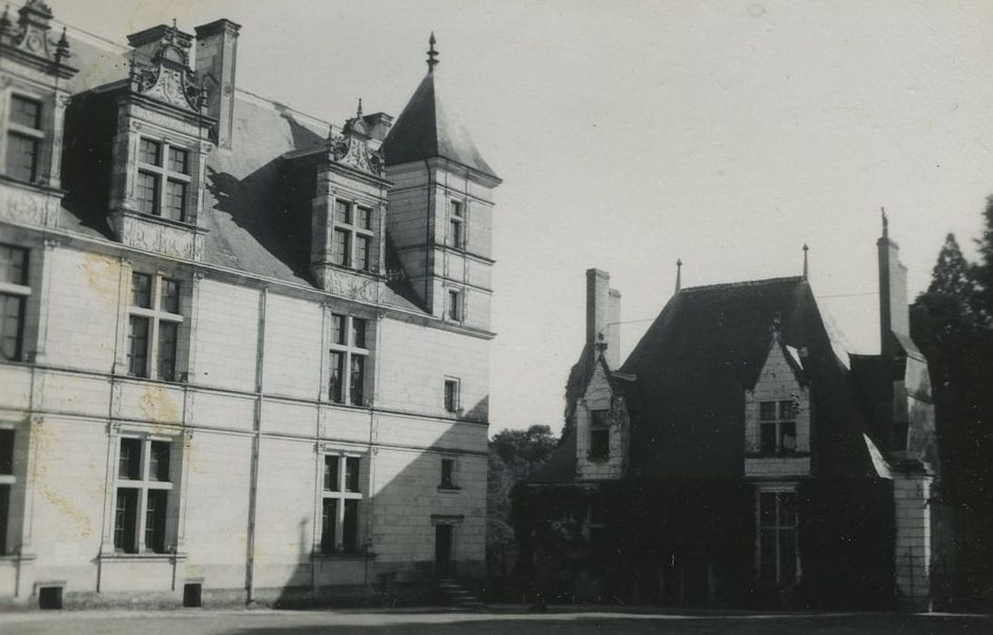 Château de Nitray : Ensemble nord-ouest, vue partielle