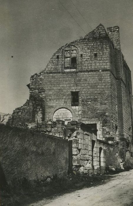 Tour Chevalot (ou Chevaleau) : Façade ouest, vue générale