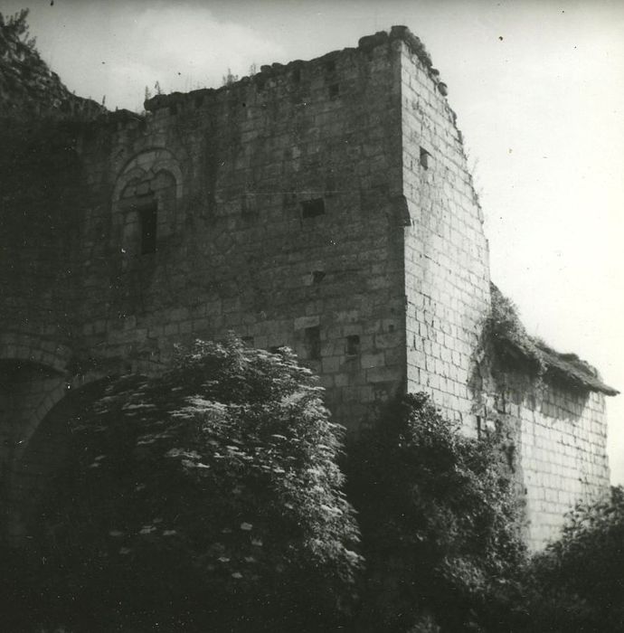 Tour Chevalot (ou Chevaleau) : Façade est, vue partielle