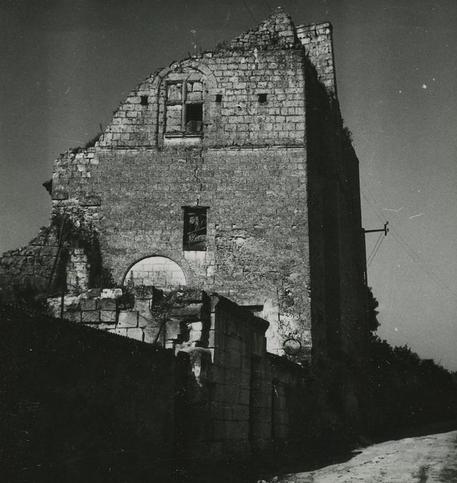 Tour Chevalot (ou Chevaleau) : Façade ouest, vue générale