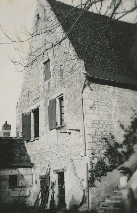 Maison : Façade ouest, vue générale