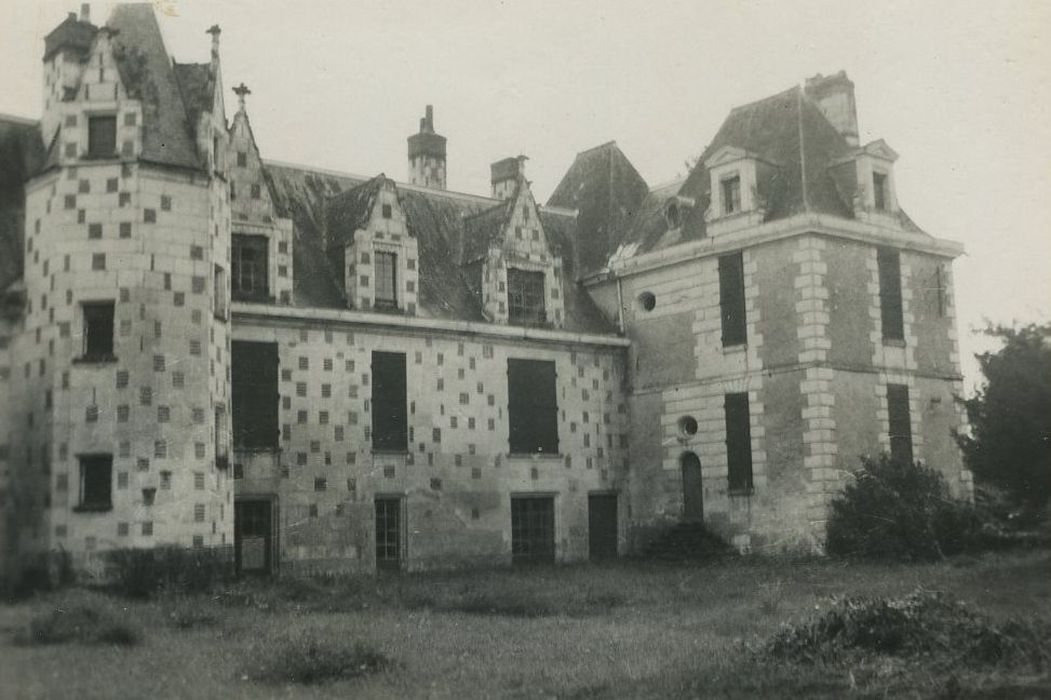 Château de Velors : Ensemble nord, vue partielle