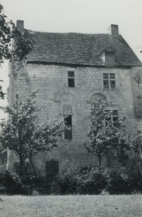 Château de Bossay : Façade est, vue générale