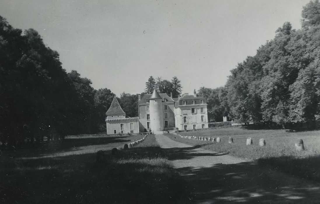 Château de Boussay : Ensemble sud, vue générale