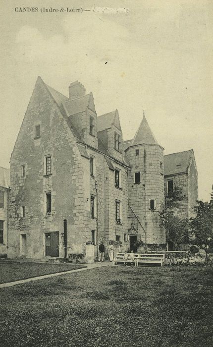 Ancien château des Archevêques de Tours : Vue générale du château