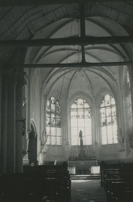 Eglise Saint-Martin : Nef, vue générale