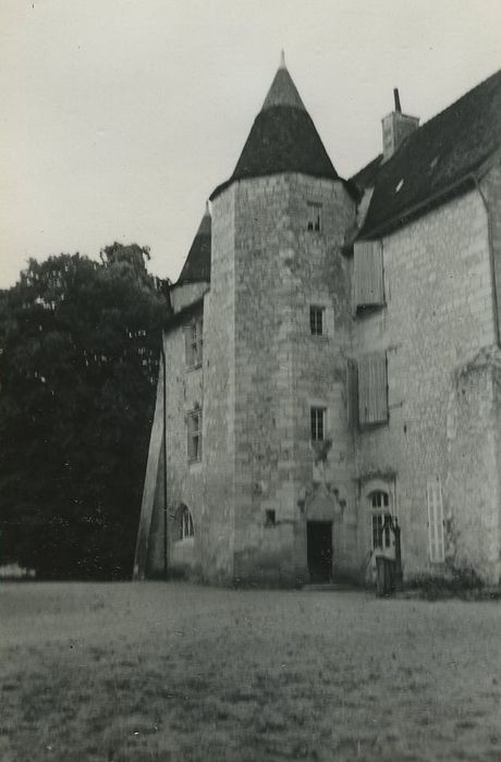 Château de Rouvray : Façade nord, vue générale