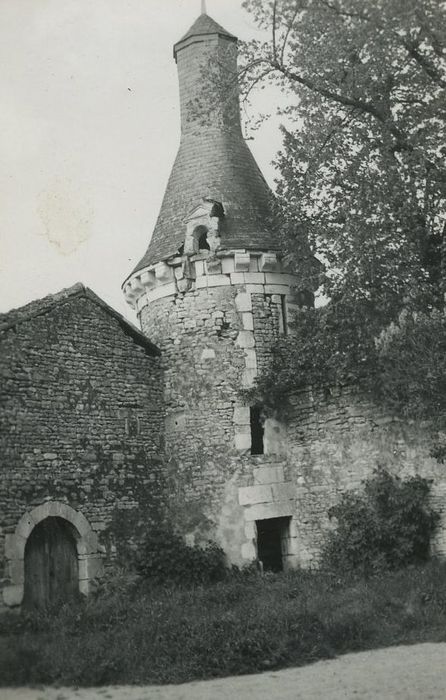 Château de la Pataudière : Tour nord-est, vue générale