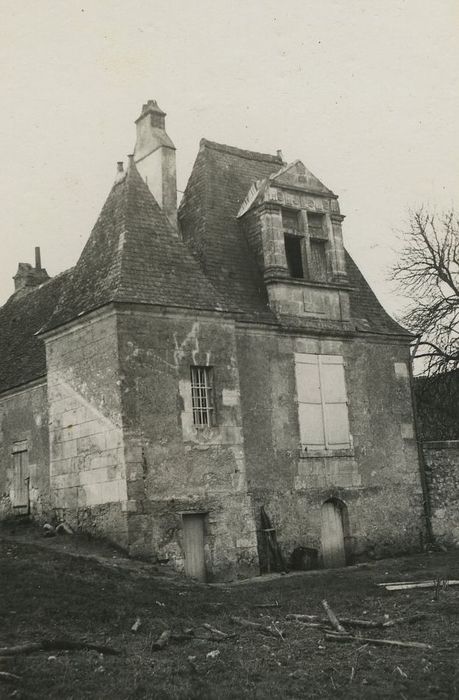 Manoir de Montfort : Aile est, façade nord, vue générale