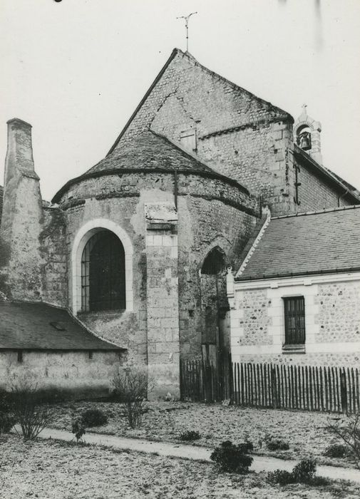 Eglise Saint-Martin : Chevet, vue générale