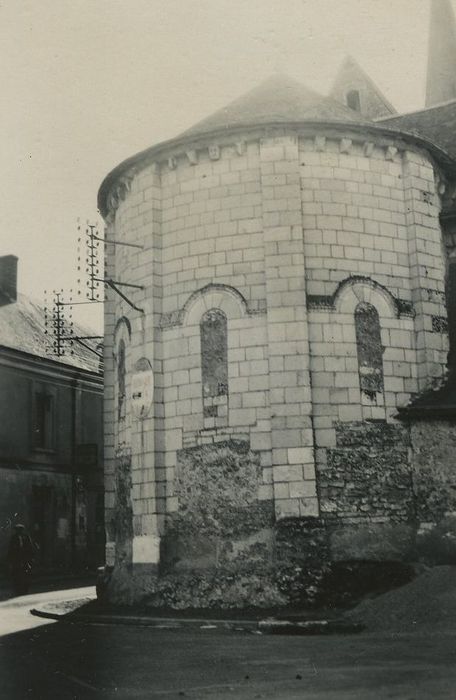 Eglise Saint-Quentin : Chevet, vue générale