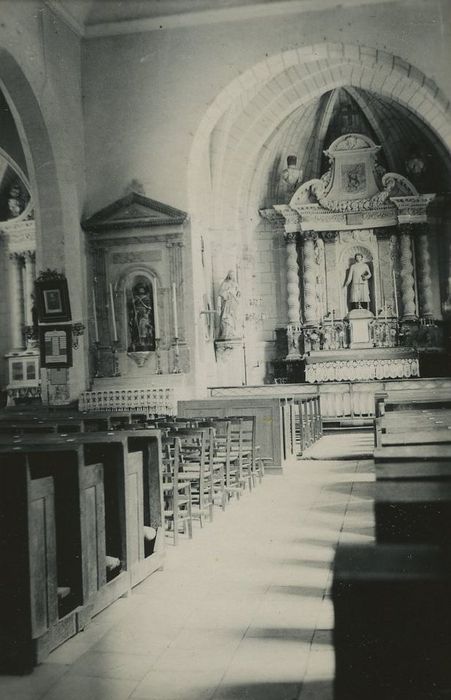 Eglise Saint-Quentin : Nef, vue générale