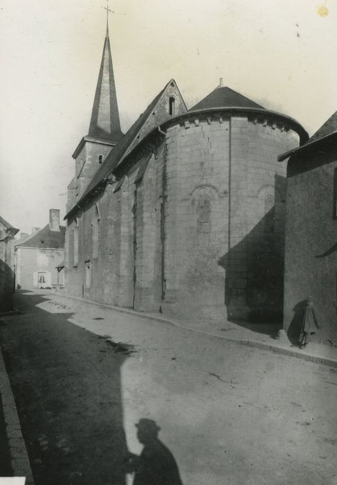 Eglise Saint-Quentin : Chevet, vue générale