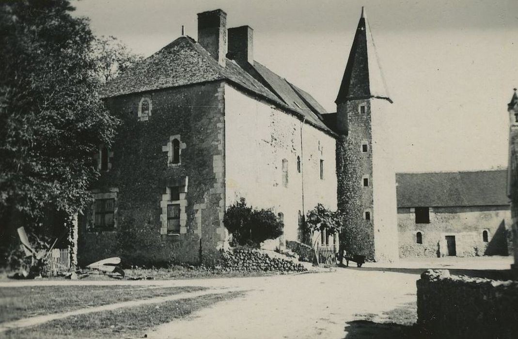 Château des Hayes : Ensemble nord-ouest, vue générale