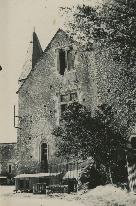 Château des Hayes : Pignon sud, vue générale