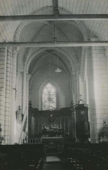 Eglise Saint-Martin : Nef, vue générale