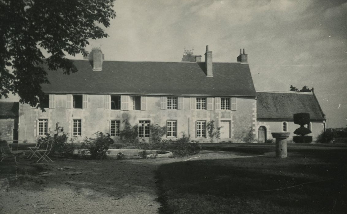 Château du Verger : Façade sud, vue générale