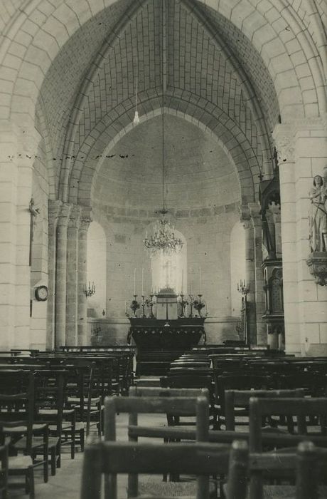 Eglise Saint-Vincent : Nef, vue générale