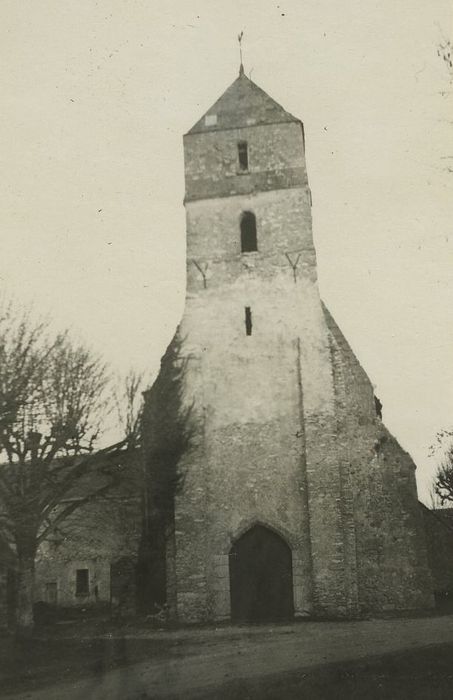 Eglise Notre-Dame : Façade occidentale, vue générale