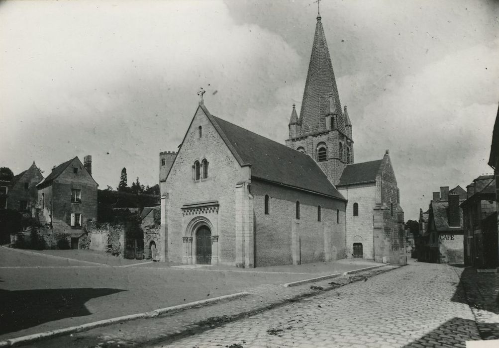 Eglise Saint-Médard : Ensemble sud-ouest, vue générale