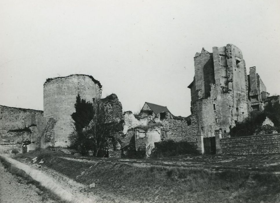 Château de Crissay : Vue générale des ruines