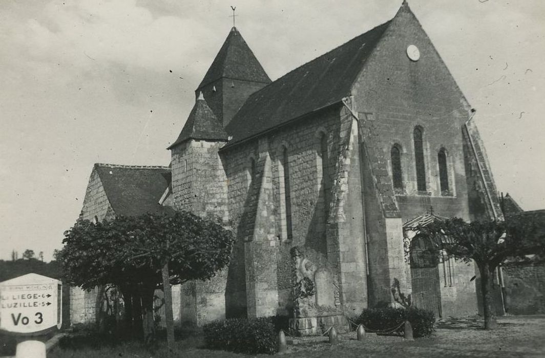 Eglise Saint-Aignan : Ensemble nord-ouest, vue générale