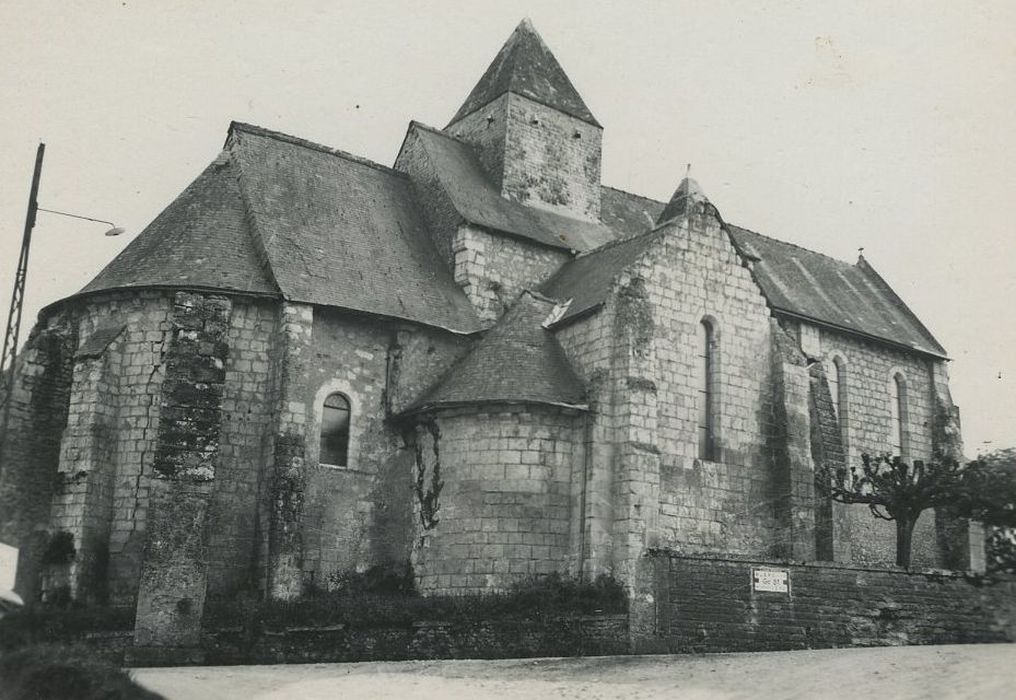 Eglise Saint-Aignan : Ensemble nord-est, vue générale