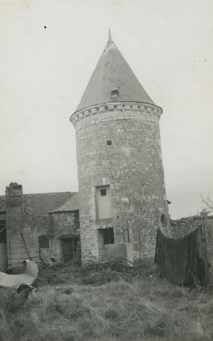 Château de la Grillière : Tour nord, vue générale