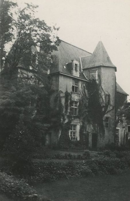 Ancienne abbaye de la Bourdillière : Façade est, vue générale