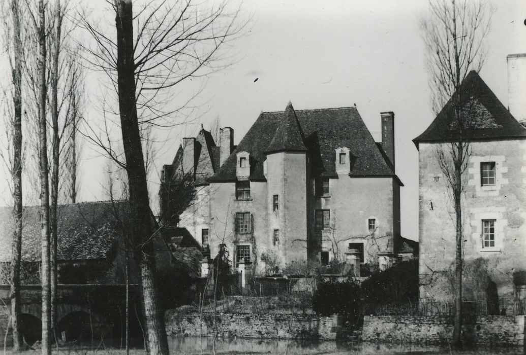 Ancienne abbaye de la Bourdillière : Ensemble est, vue générale