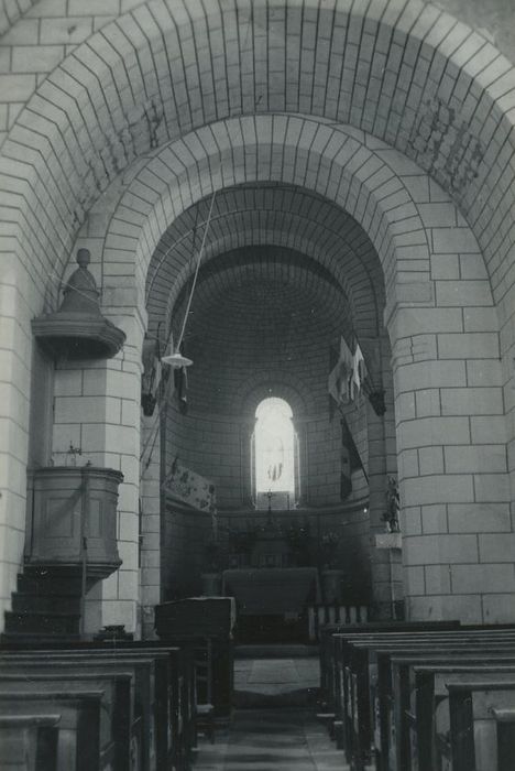 Eglise Saint-Marcellin : Nef, vue générale