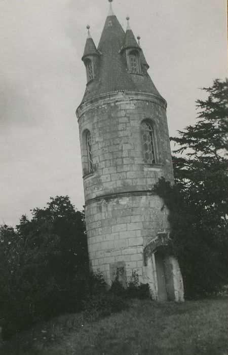 Château de la Crouzillière : Tour est, vue générale