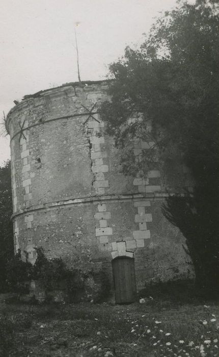 Château de la Crouzillière : Fuye, vue générale